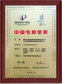 中国专利金奖
